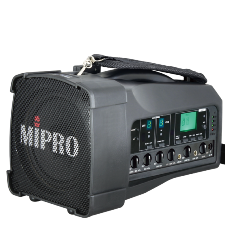 <台灣製造>MIPRO UHF最新二代肩掛式藍芽無線喊話器(MA-100D代替MA-100DB)